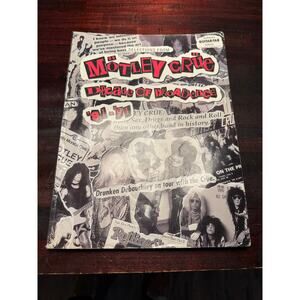 Mötley Crüe Decade of Decadence 81-91 GuitarTab Book-Authentic Edition